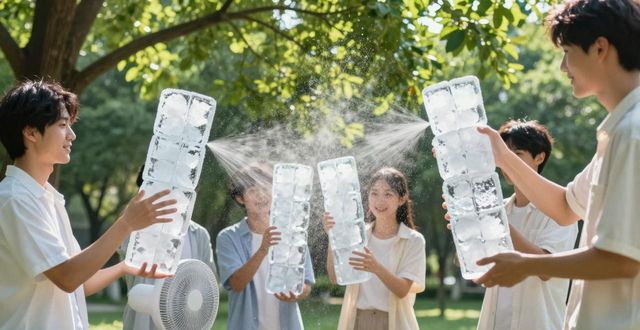 大冰块降温方法_房山夏季防暑降温大冰块_大冰块户外活动使用时长
